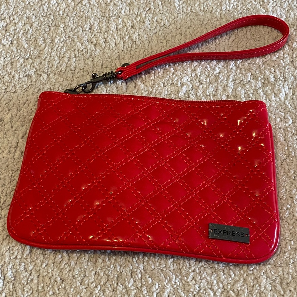 EXPRESS Wristlet in Red: Gently Used
